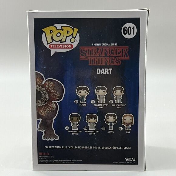 Funko POP! Television Vinyl Stranger Things Dart Demogorgon 601 New Never Opened - Picture 3 of 7